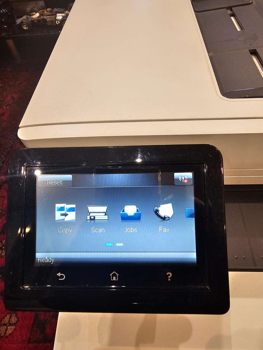 HP MFP M477fnw LaserJet Pro All-in-One (Print + Scan + Copy + Fax) Wi-Fi Colour Printer