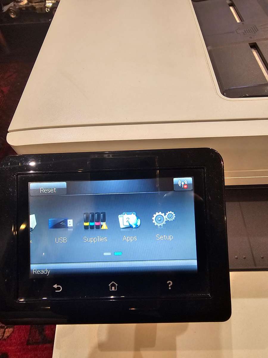 HP MFP M477fnw LaserJet Pro All-in-One (Print + Scan + Copy + Fax) Wi-Fi Colour Printer