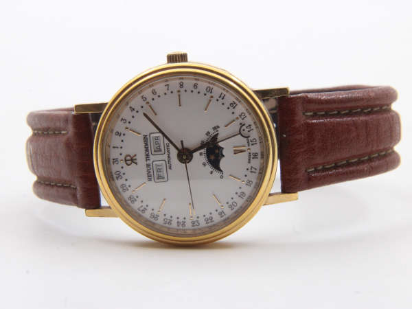 Moonphase Revue Thommen Moonphase Date Calendar Moonphase Automatic Watch