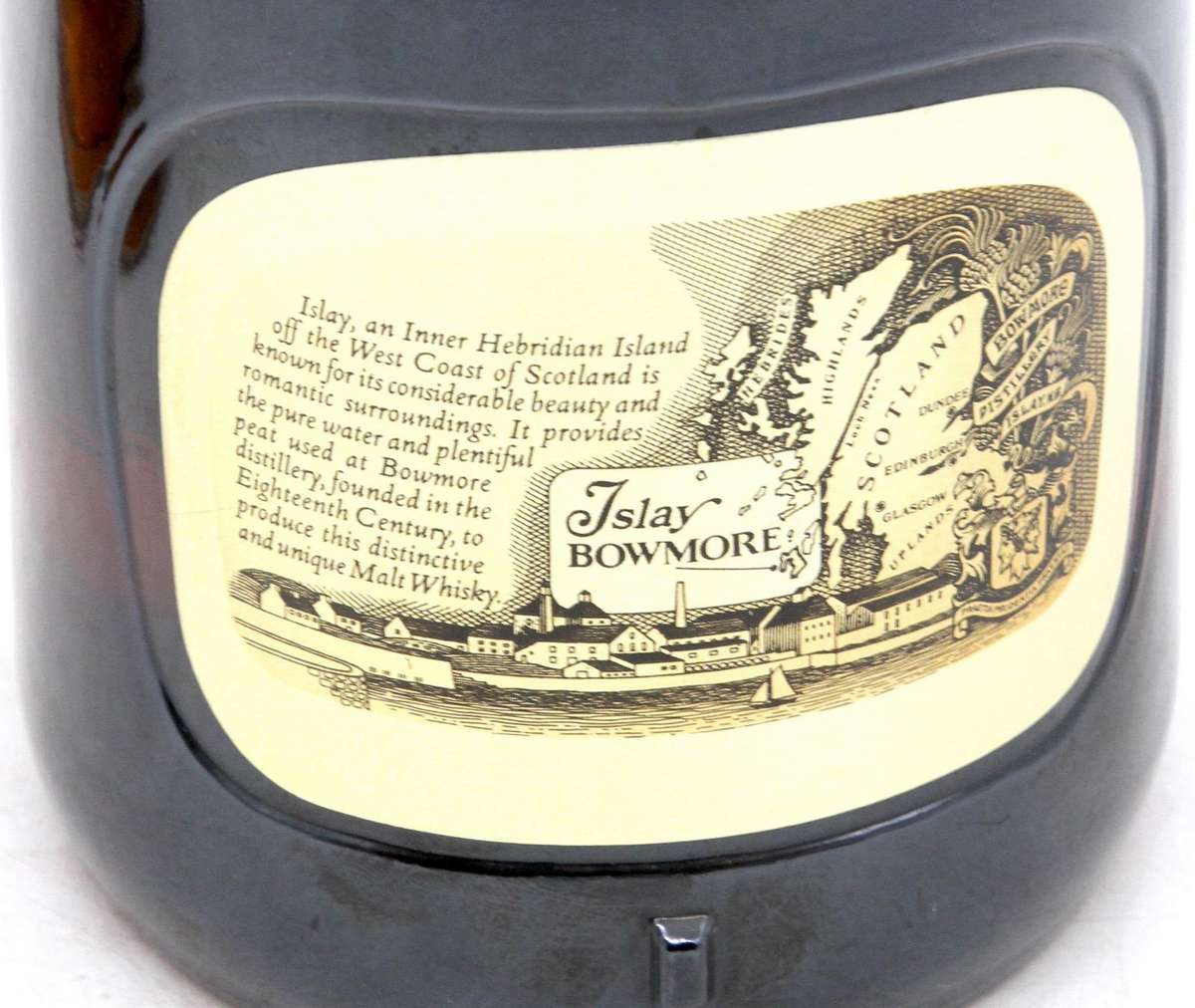 Collectible Bowmore 12 Year 1980 Whisky
