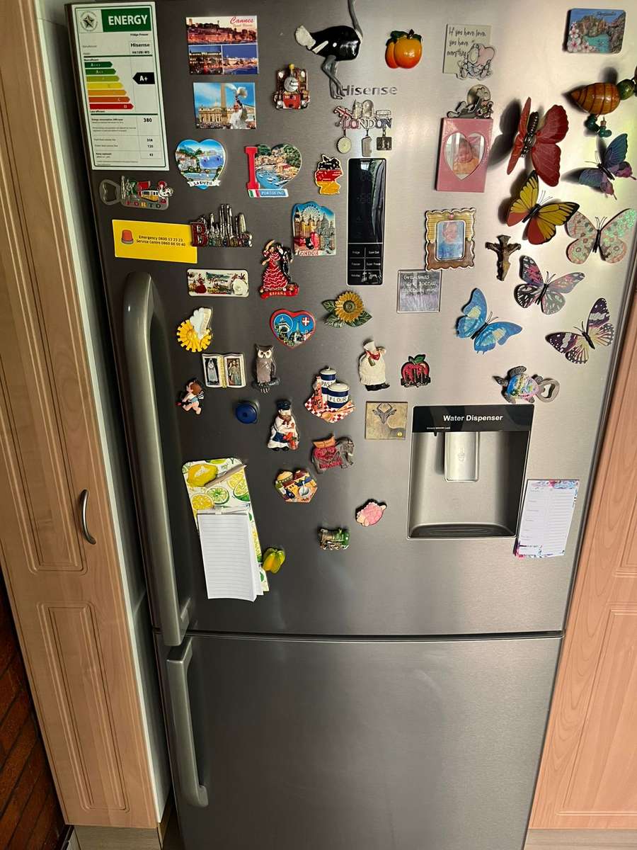 Hisense H610BI-WD Combi Fridge Freezer