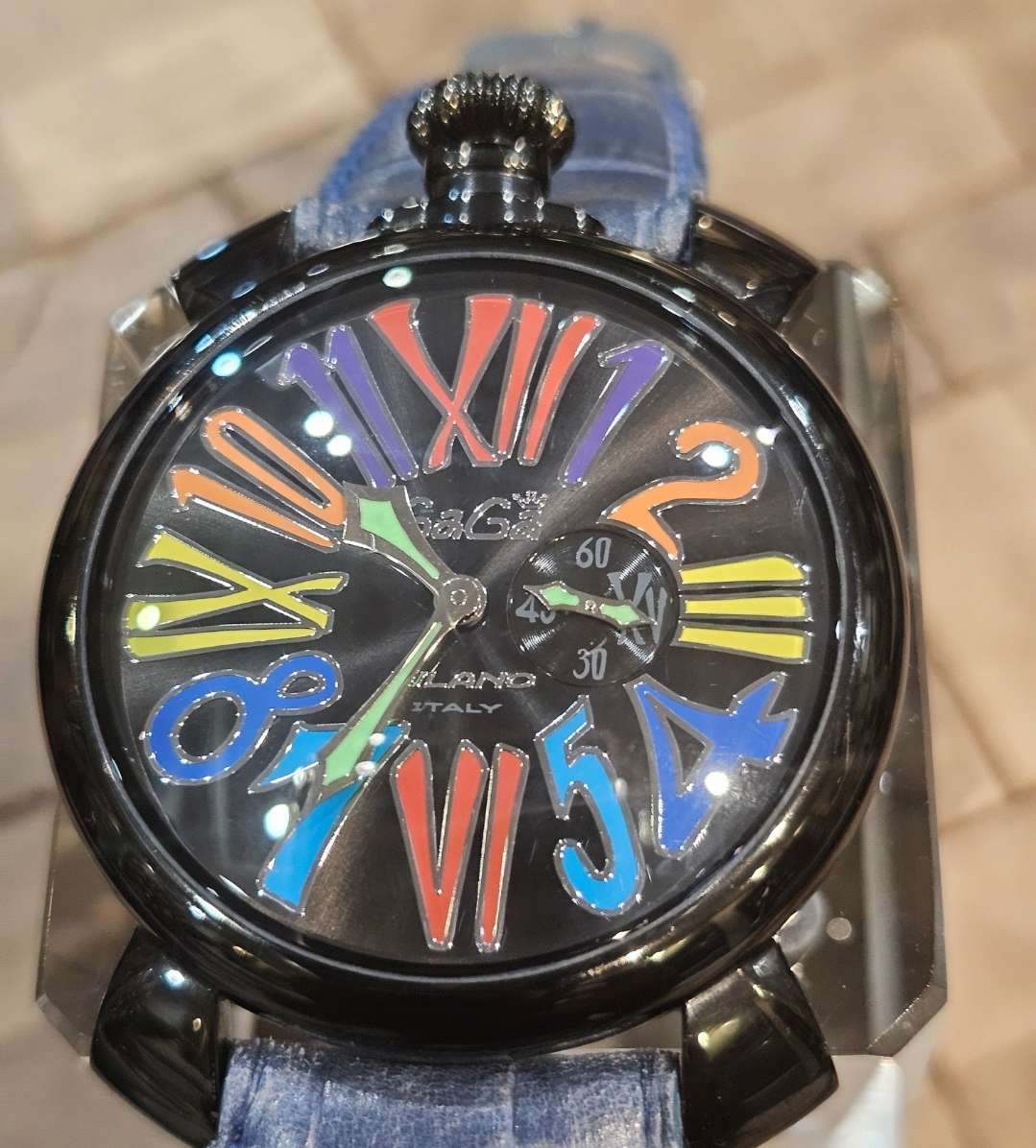 Gaga Milano Manuale 46 Italian Watch