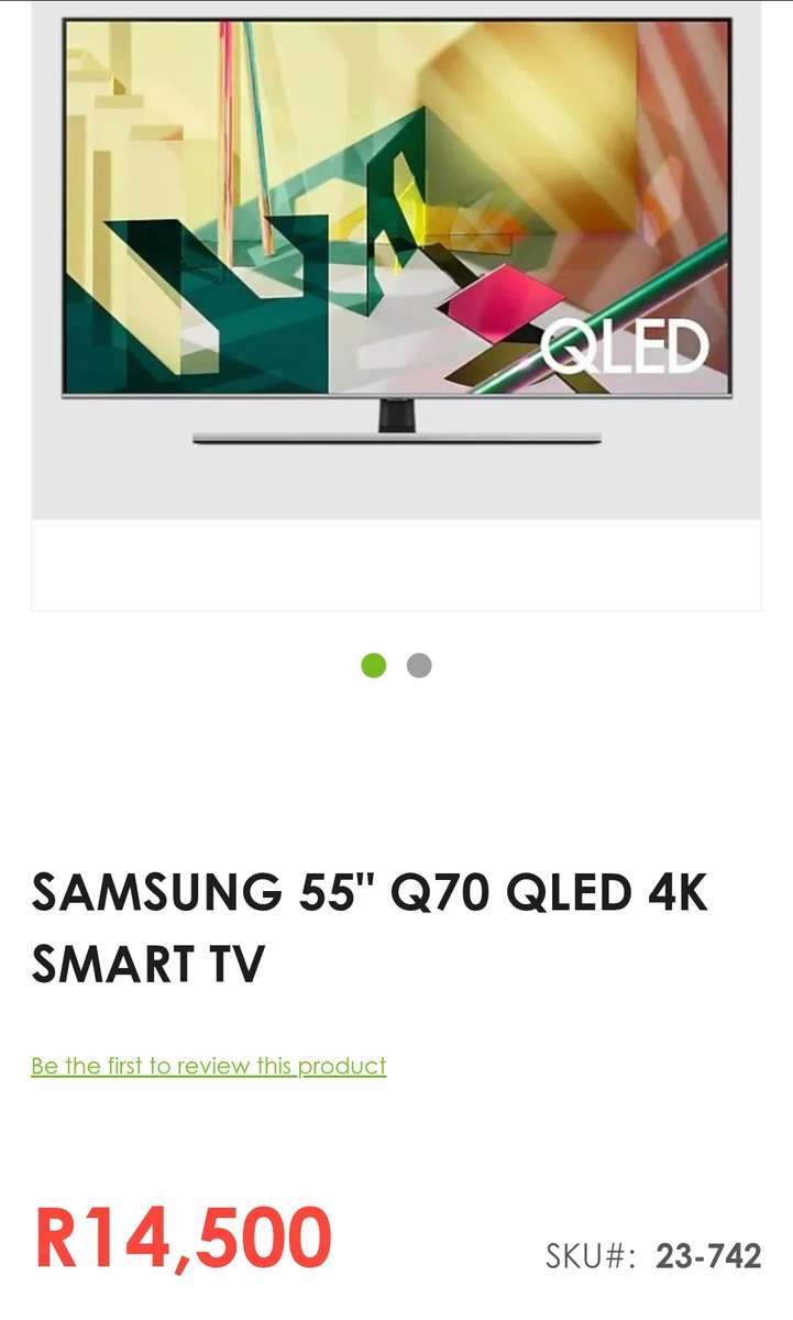 Samsung QA55Q70TAK QLED 55 Inch Smart TV