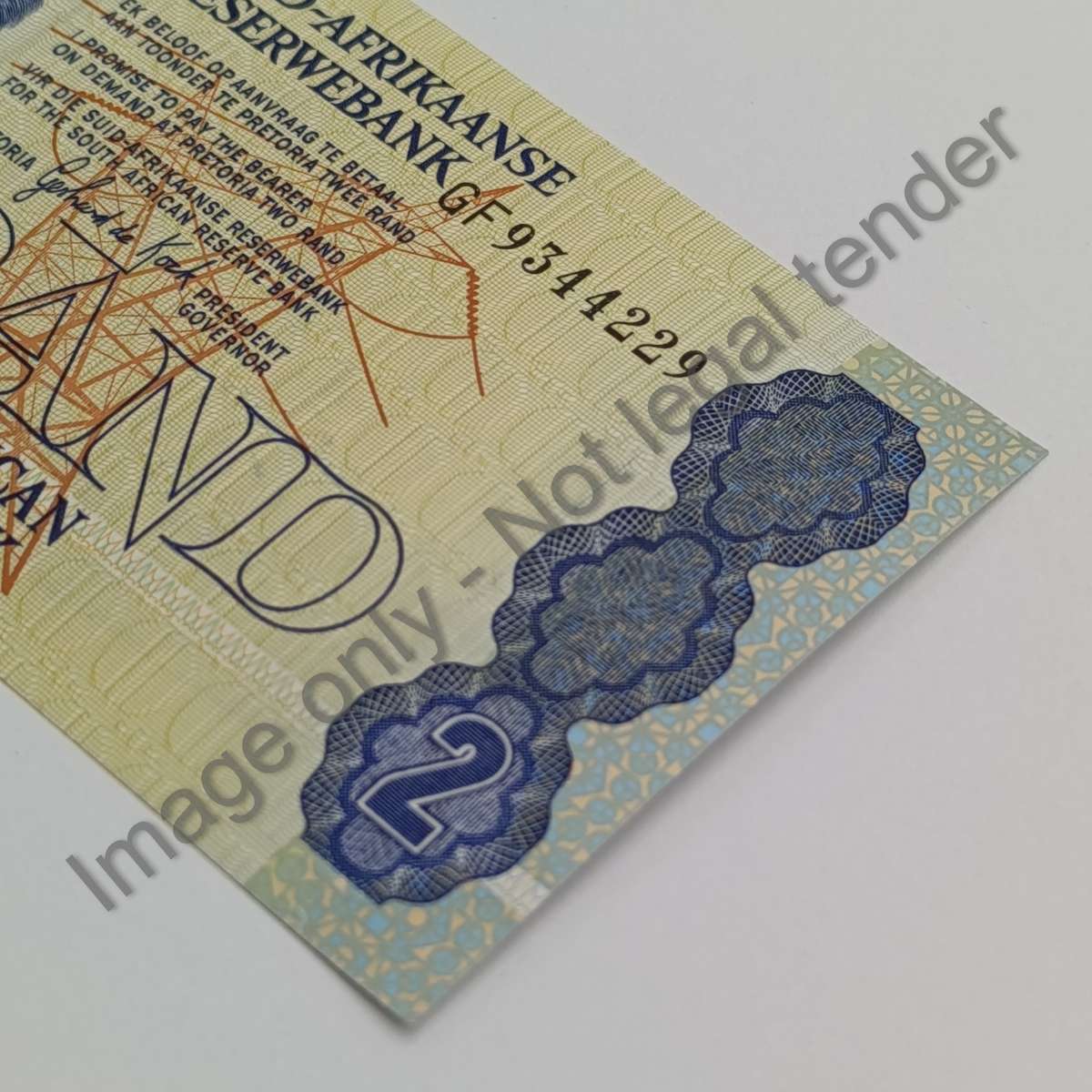 GPC de Kock 36 Consecutive numbered UNC R2 notes