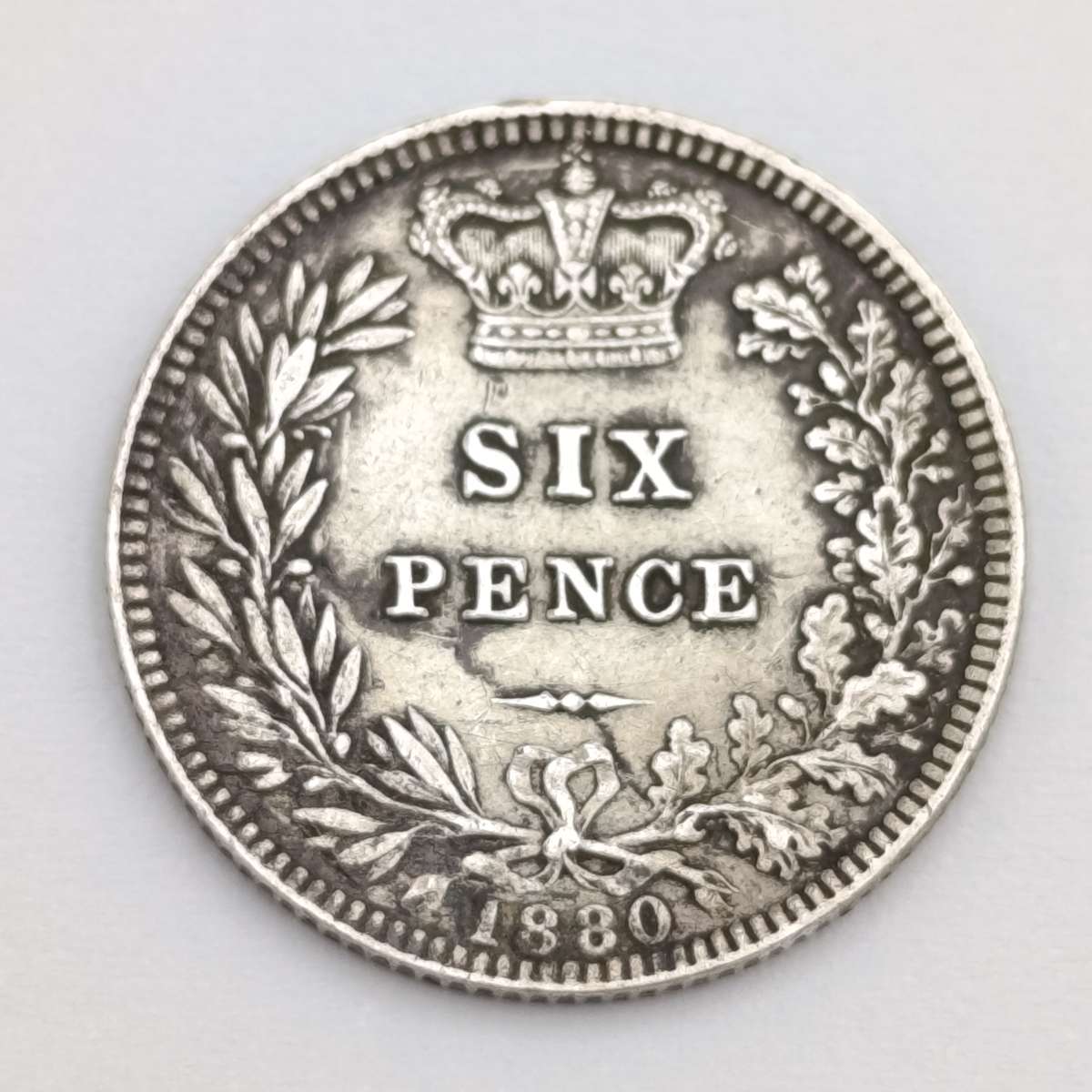 Great Britain 1880 sixpence VF