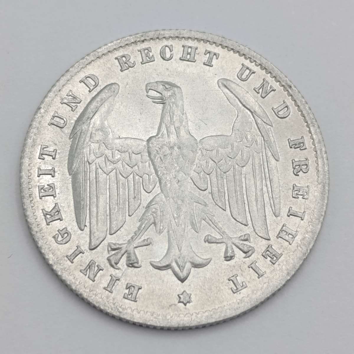 Germany Weimar Republic 500 Mark 1923A Aluminium
