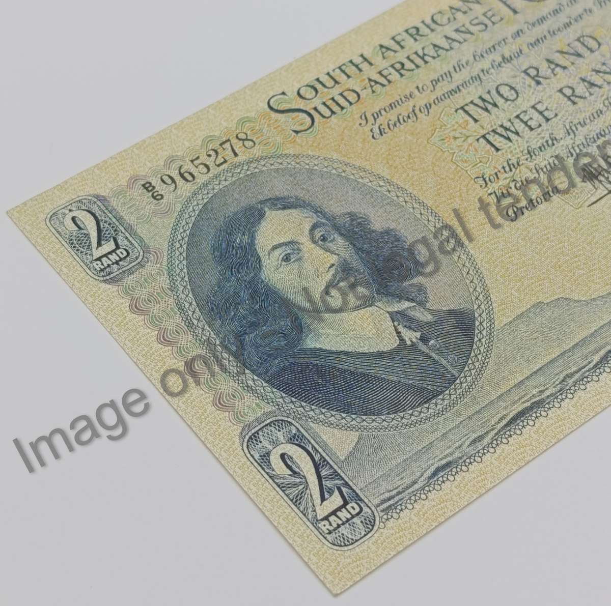 MH de Kock Banknote R2 only issue - slight crease