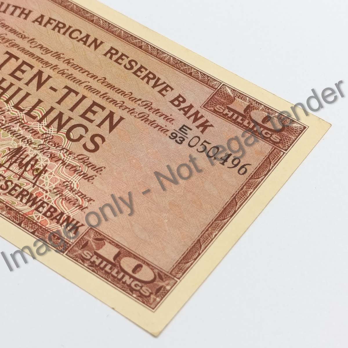 MH de Kock Banknote First Issue 1947 Pair uncirculated with consecutive Numbers