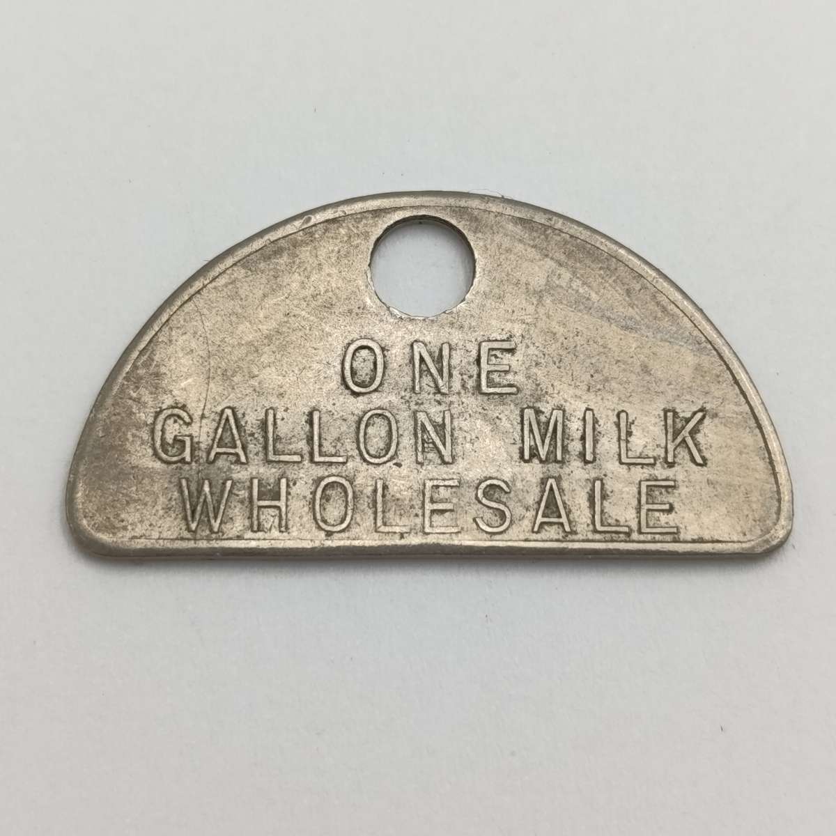 Model Dairy East London One Gallon milk wholesale token