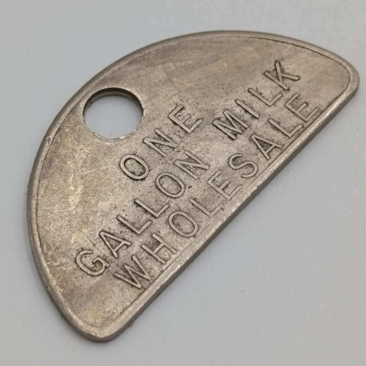 Model Dairy East London One Gallon milk wholesale token
