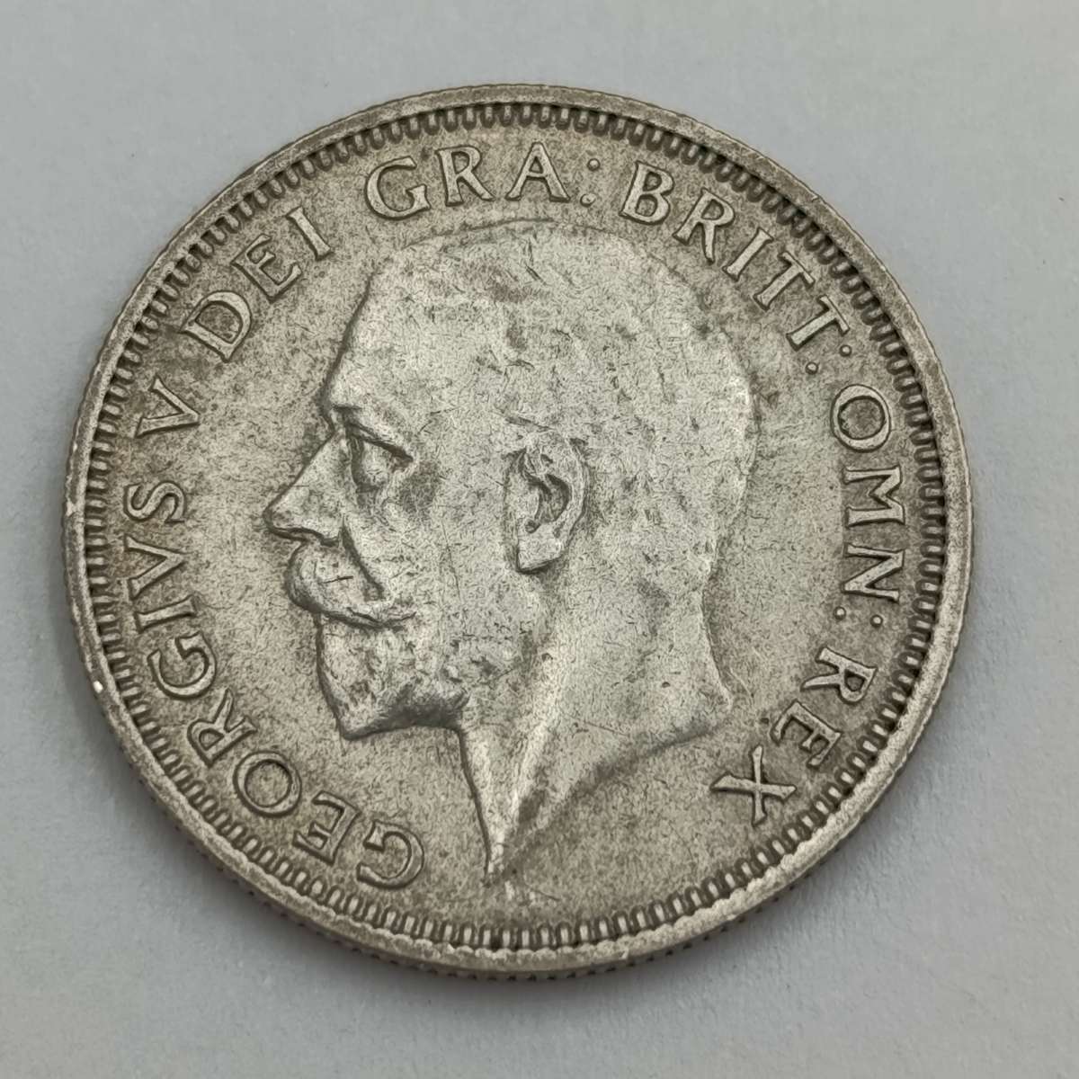 Great Britain 1936 Silver Shilling AU