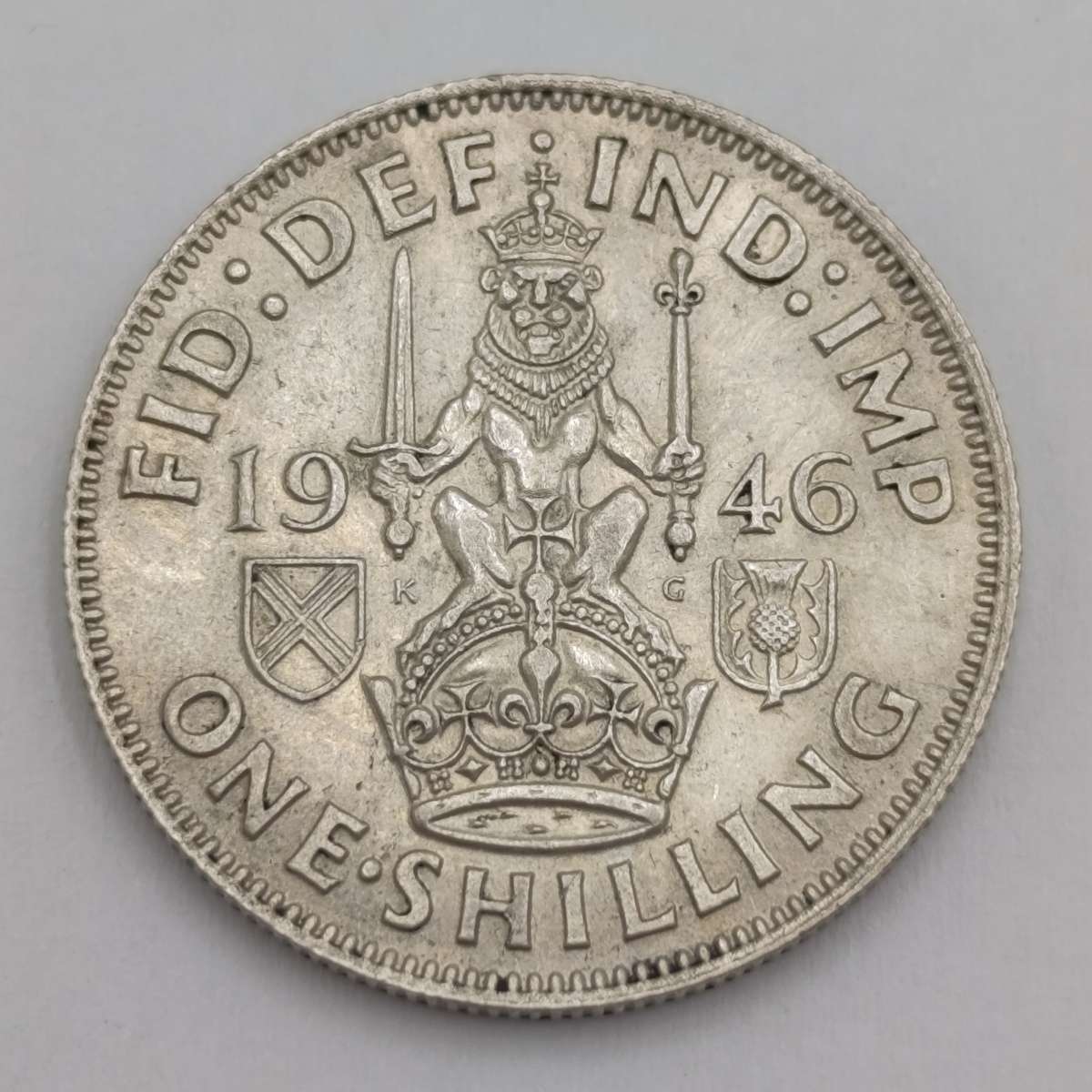 Great Britain 1946 Shilling AU+