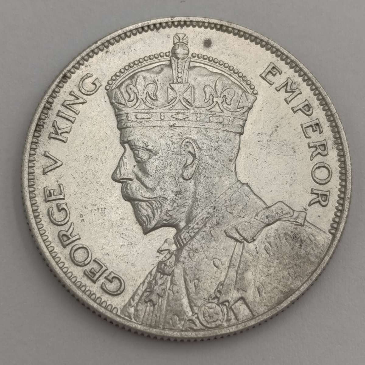 Southern Rhodesia 1934 half crown AU