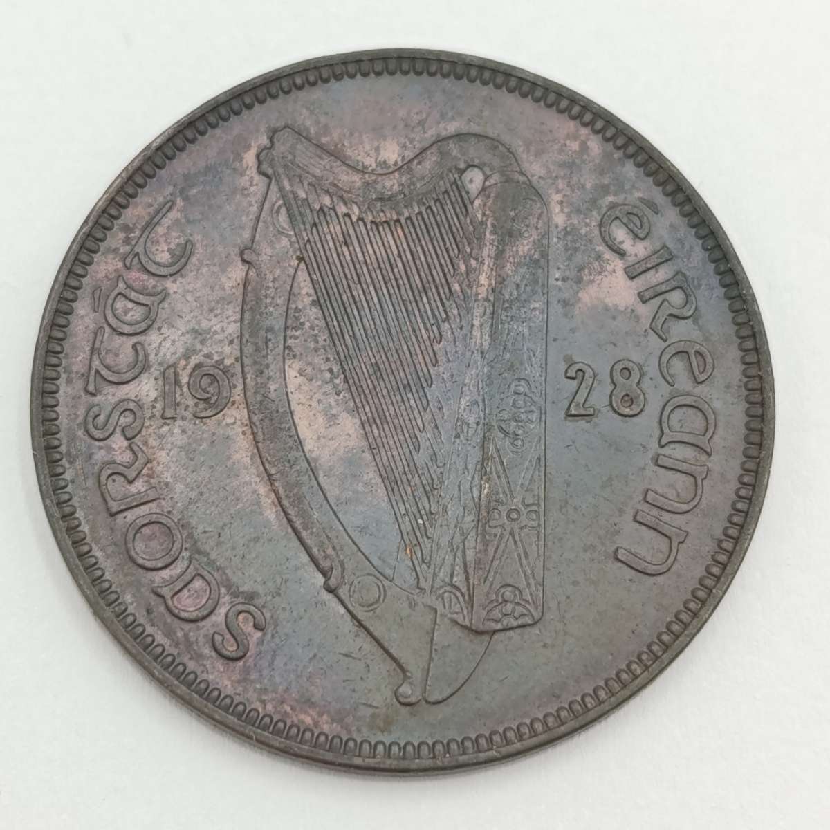 Ireland 1928 penny uncirculated