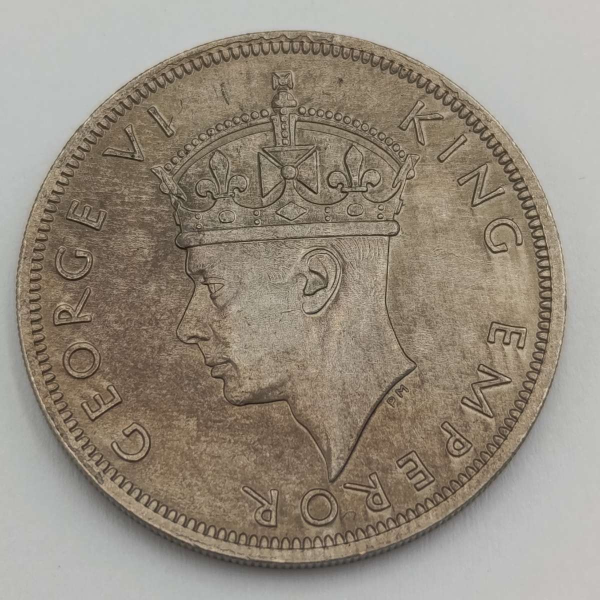 Southern Rhodesia 1947 half crown AU+
