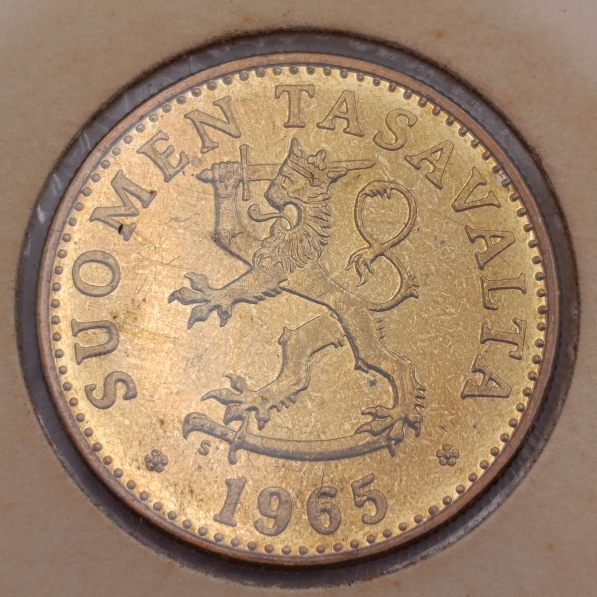 1965 Finland uncirculated set of coins