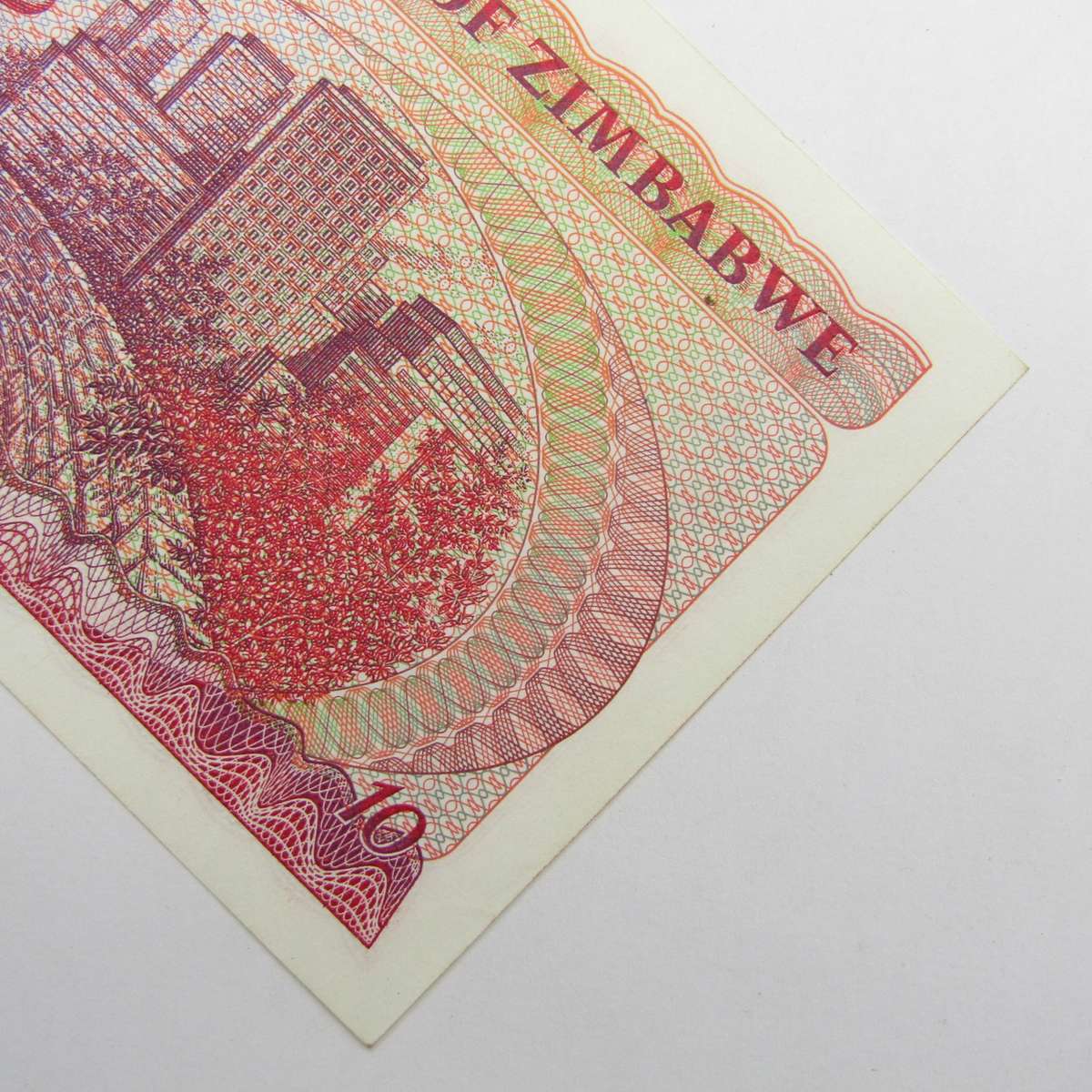 Zimbabwe 1982 10 Dollar - Pick 3b - scarce Salisbury AU+ banknote