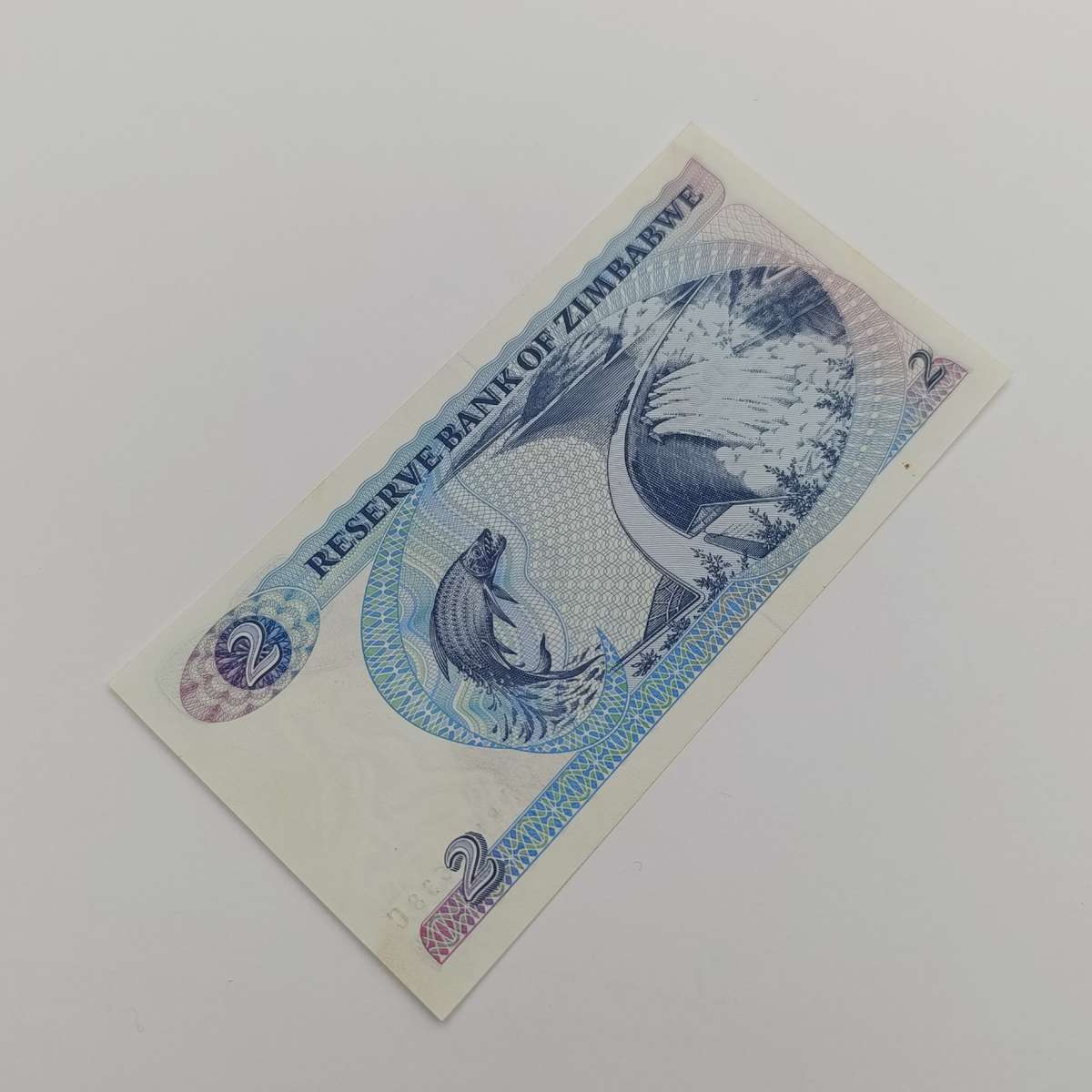 Zimbabwe $2 banknote Salisbury 1980 uncirculated