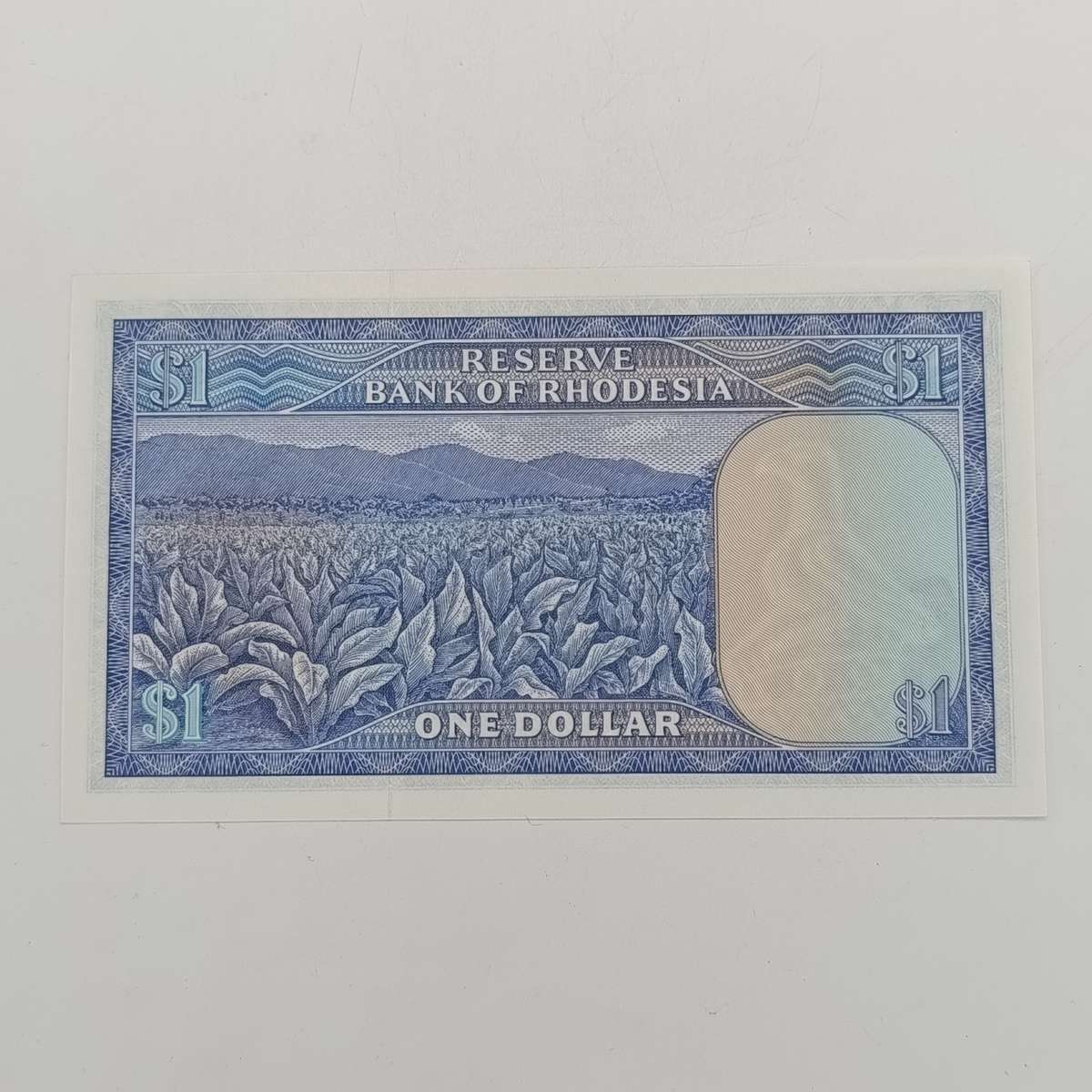 Rhodesia one dollar banknotes Salisbury 2 August 1979 uncirculated consecutive lot of 5 notes