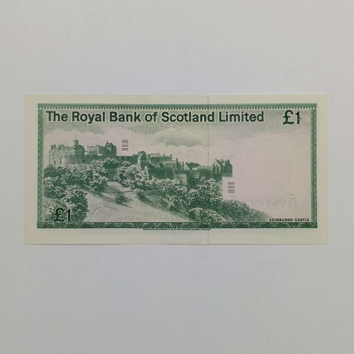 Scotland One pound 1981 Royal bank of Scotland uncirculated