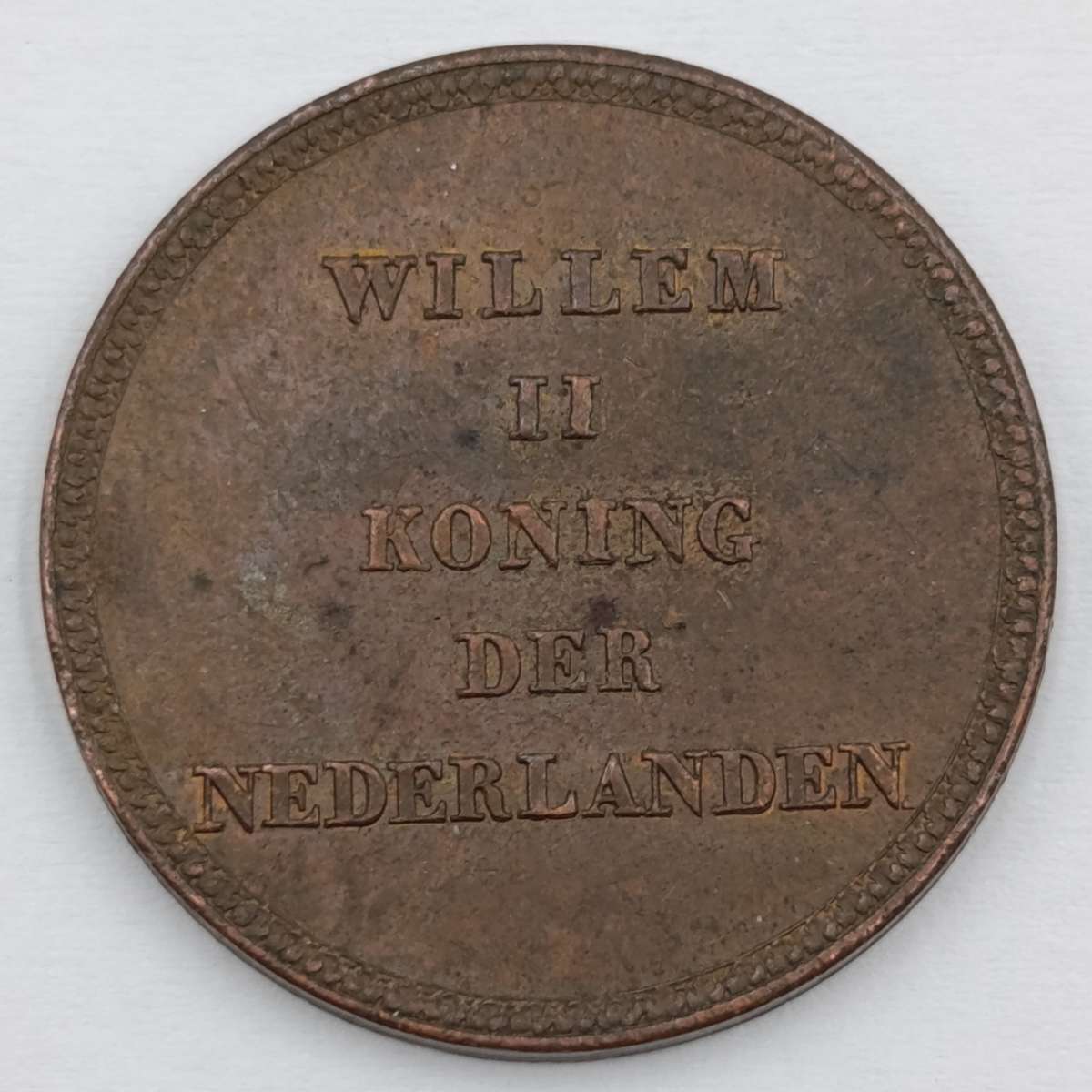 Netherlands inauguration of Willem 2 in 1840 - exallent condition