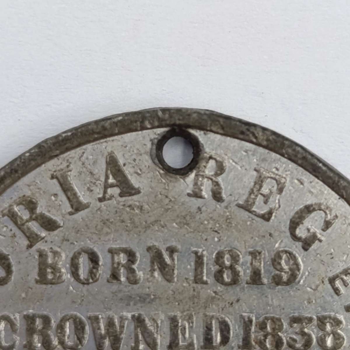 Victoria 1887 Jubilee medallion - 50 years unusual type