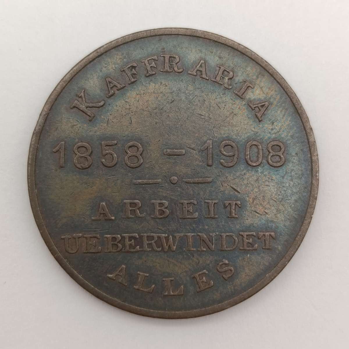 German setlers in South Africa 50 years Kaffraria medal