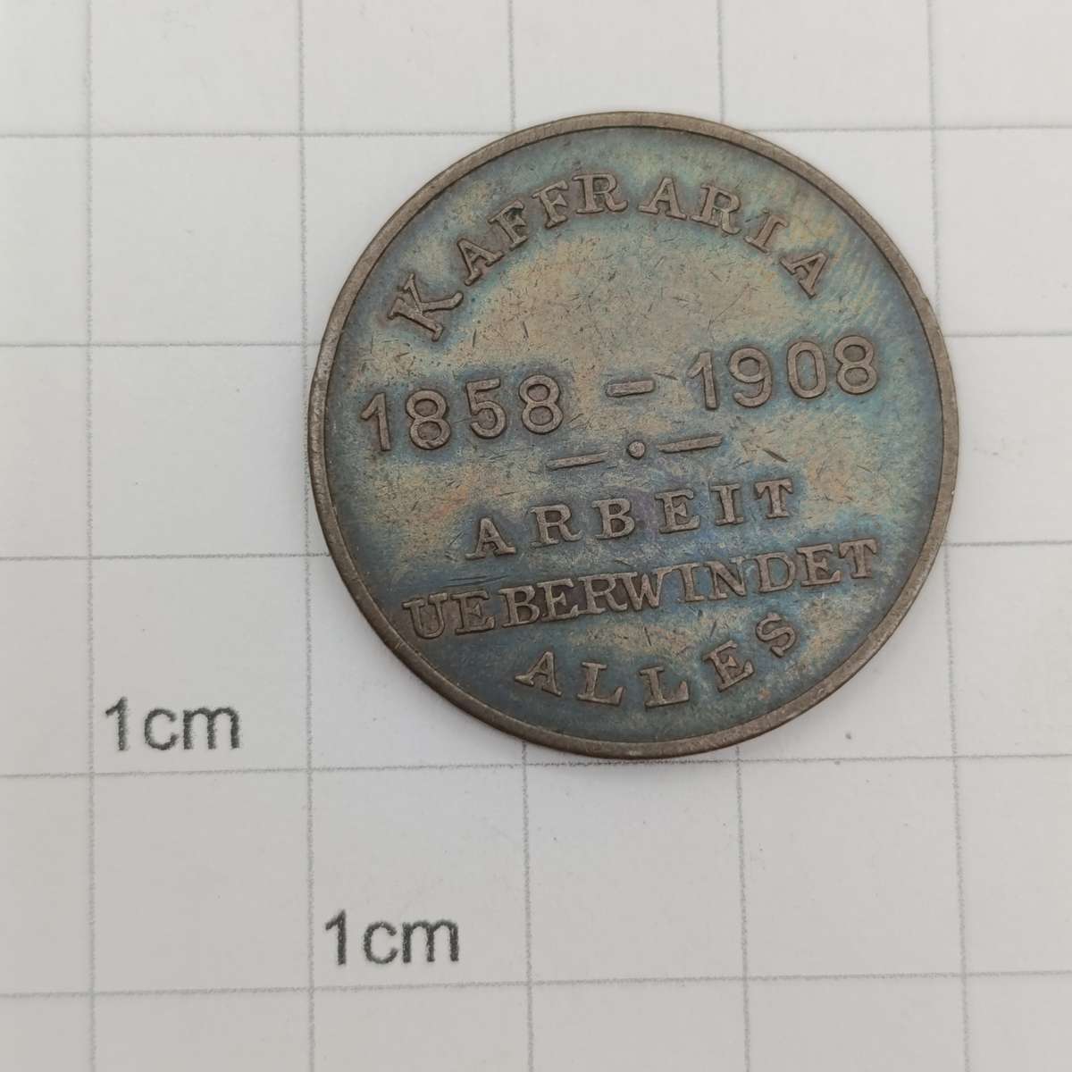 German setlers in South Africa 50 years Kaffraria medal