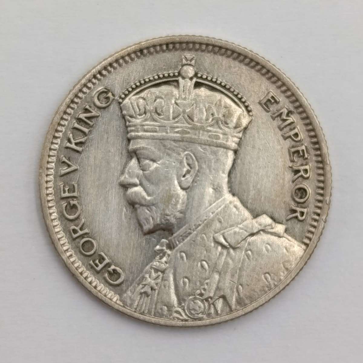 New Zealand 1934 Silver sixpence