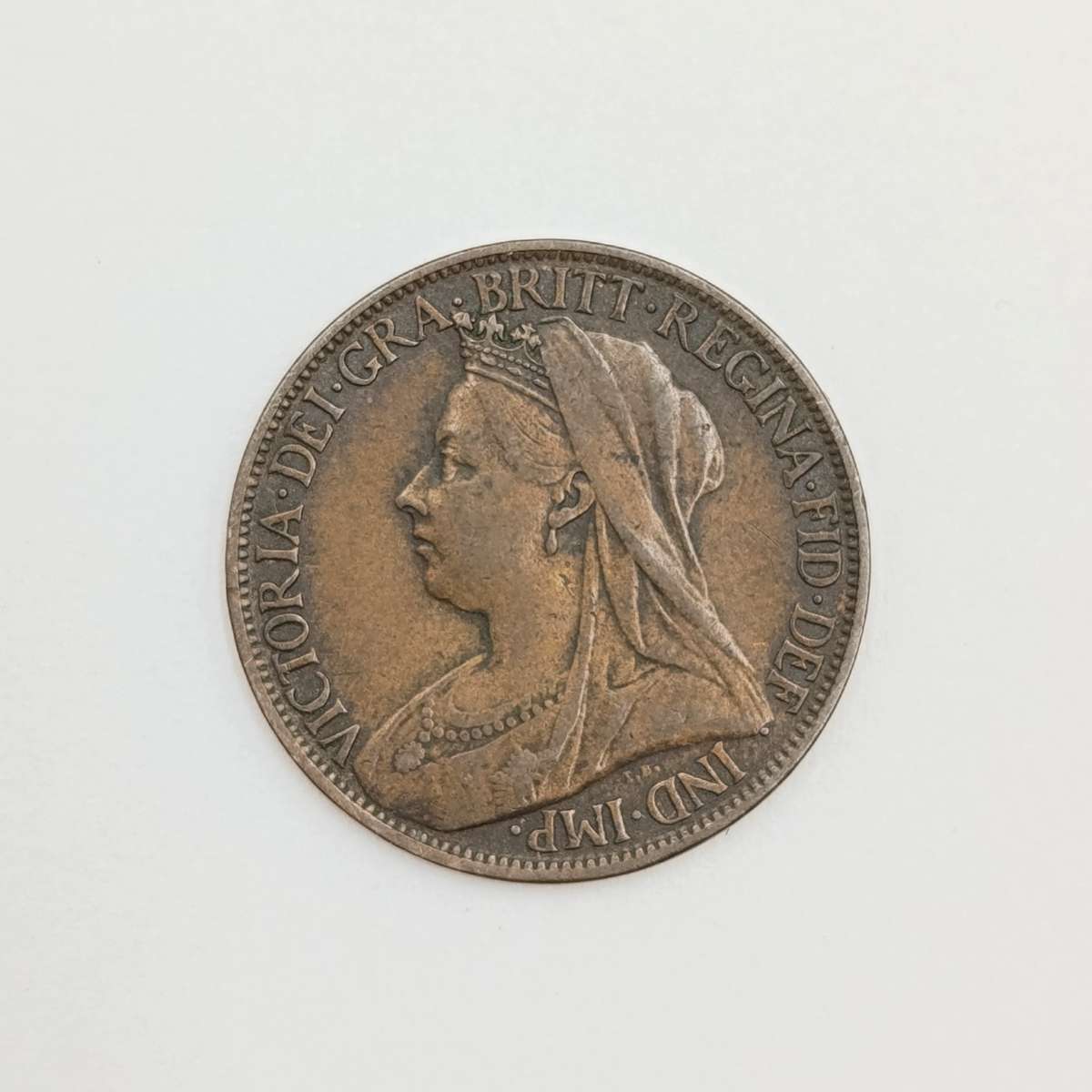 Great Britain 1900 farthing XF