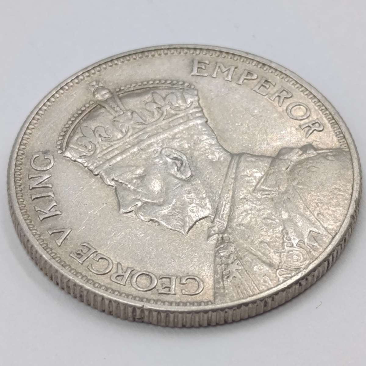 1935 Southern Rhodesia silver 2 shilling