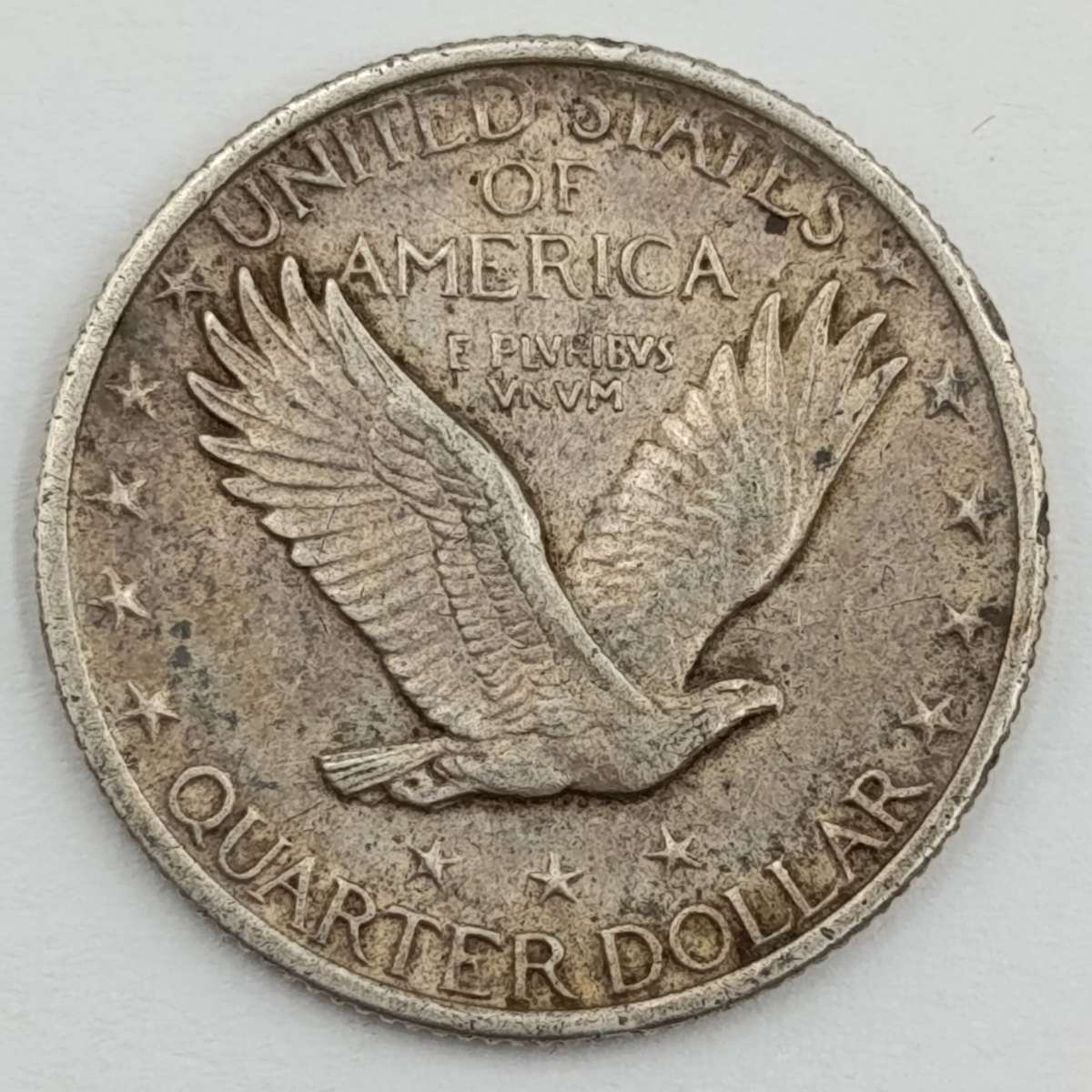 1919 USA Silver Standing Liberty quarter