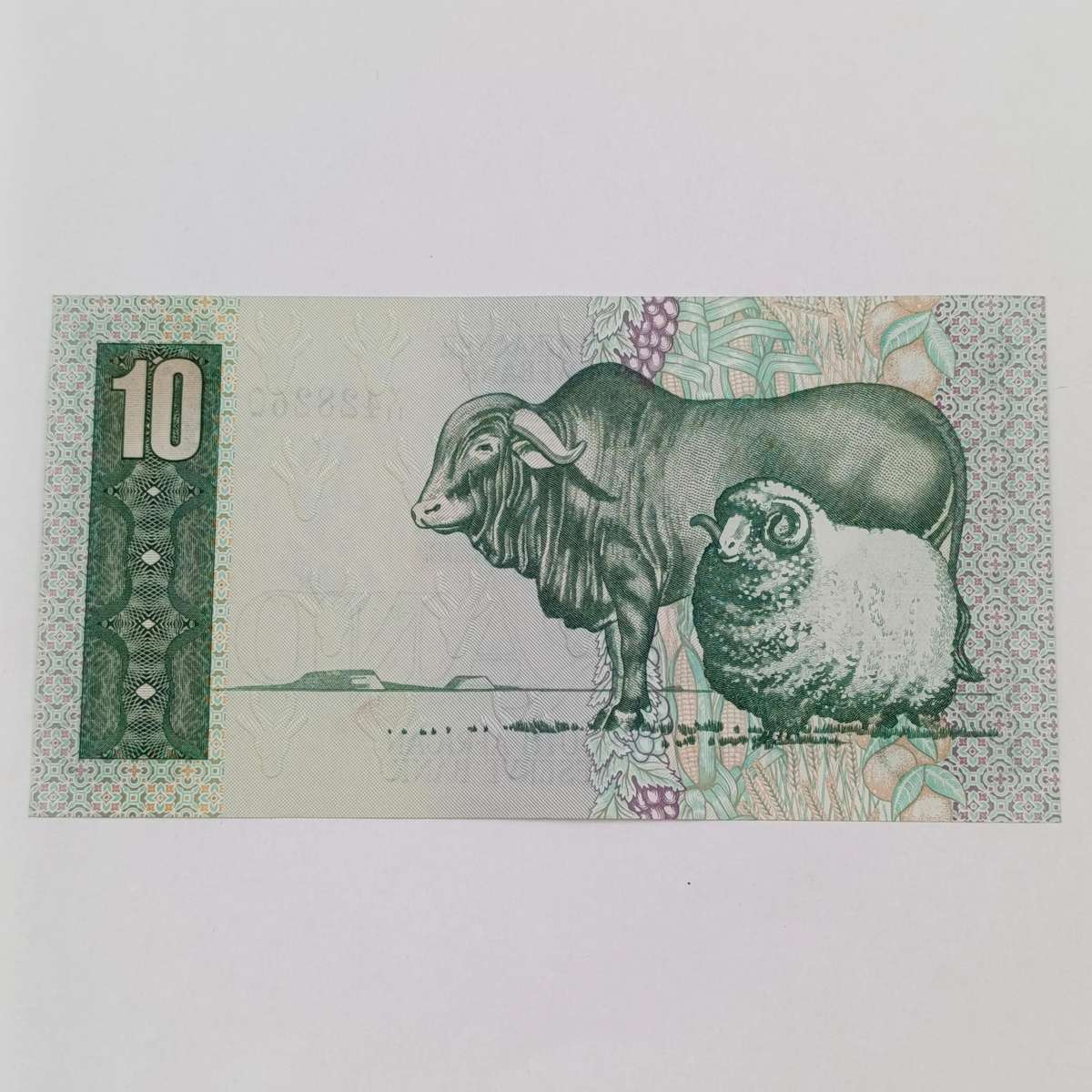 Gerhard de Kock Y11 replacement R10 note uncirculated - middle dent