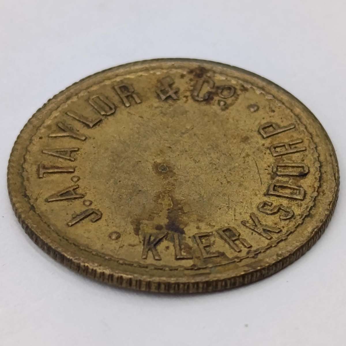 J.A. Taylor - Klerksdorp 3d token
