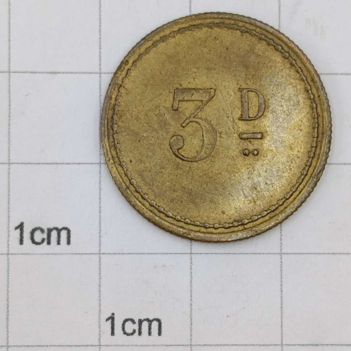 J.A. Taylor - Klerksdorp 3d token