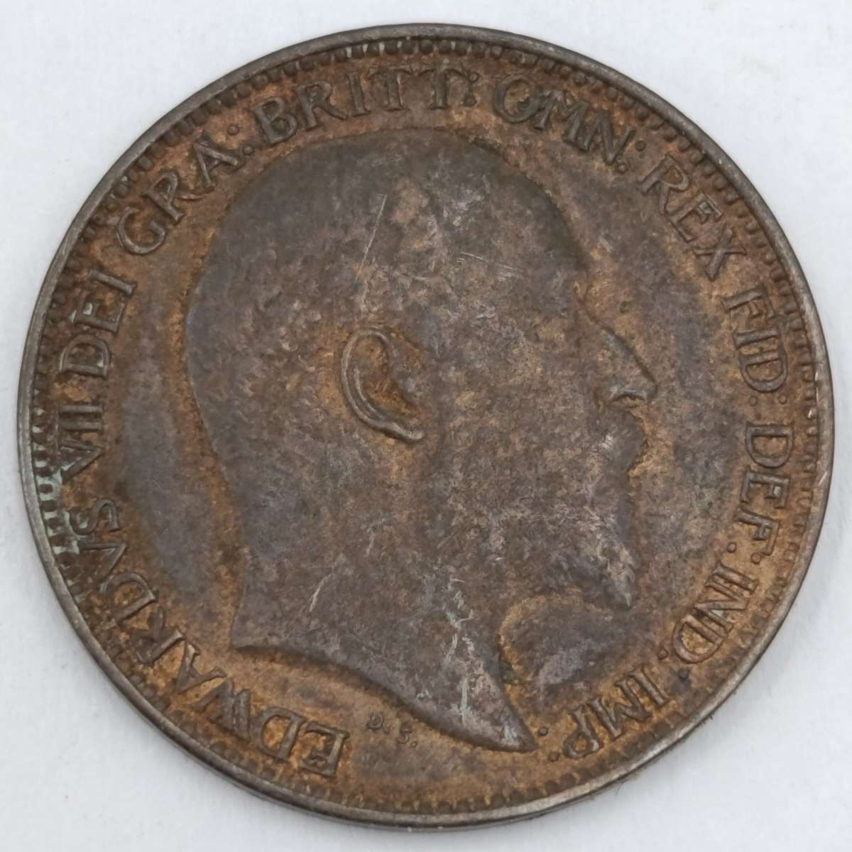 1902 Great Britain Farthing AU