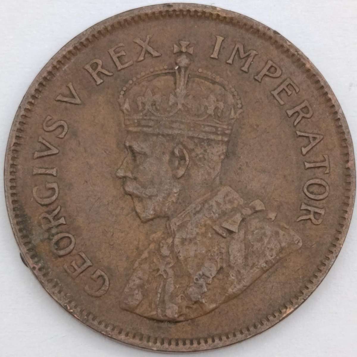 1928 South Africa Half Penny VF+