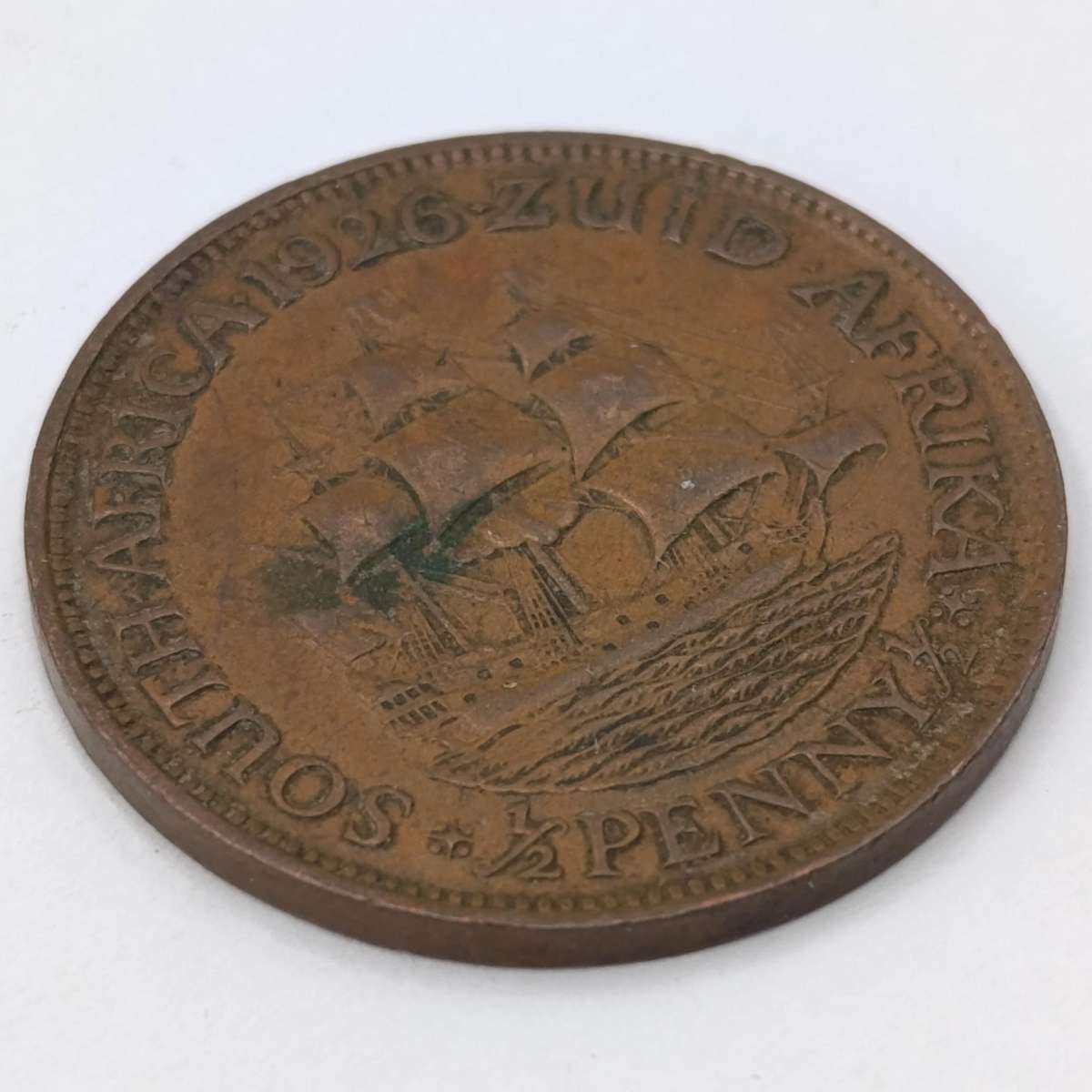 1926 South Africa Half Penny XF