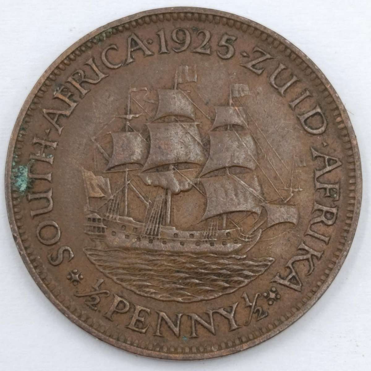 1925 South Africa Half Penny VF