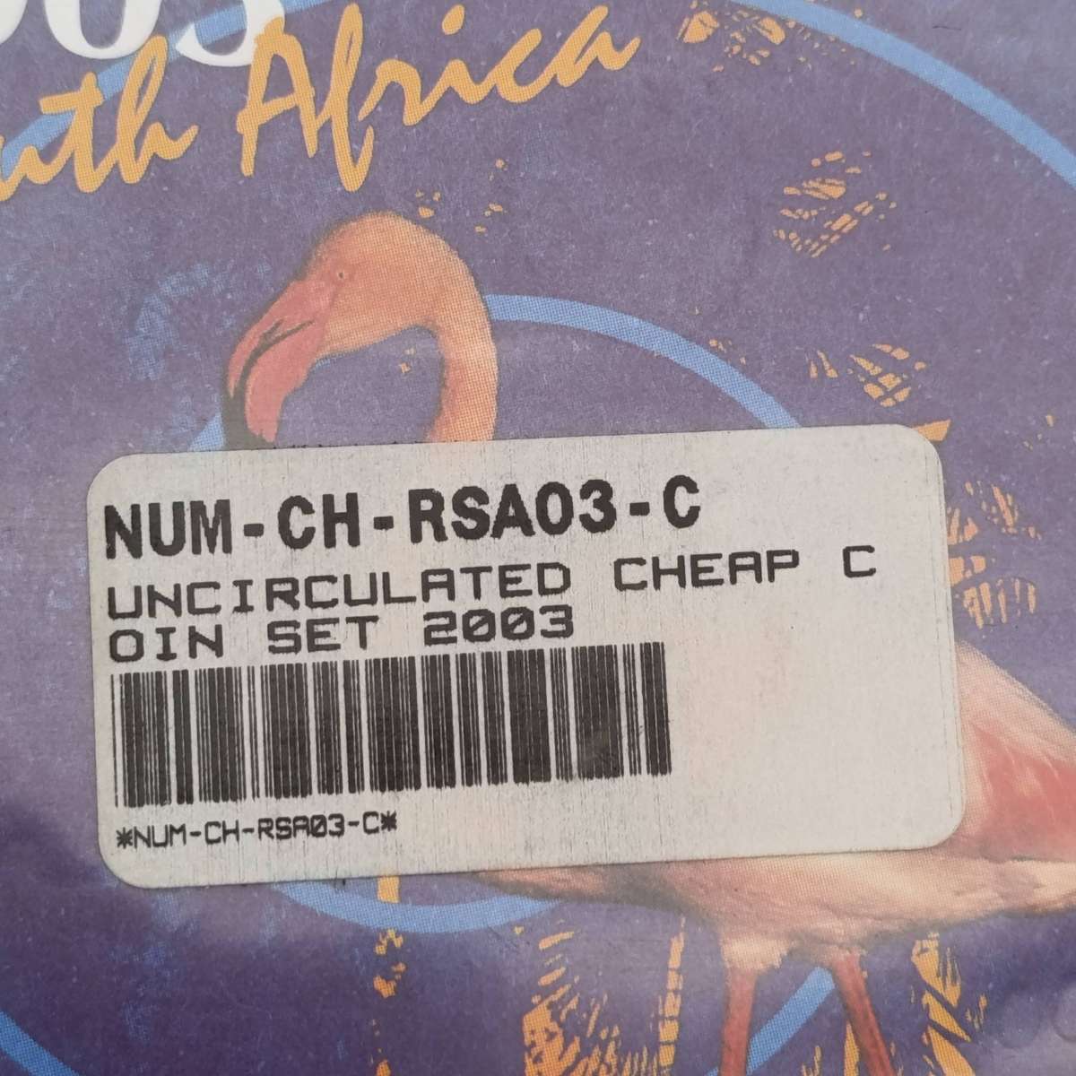 2003 South African circulation coin Pack - still sealed