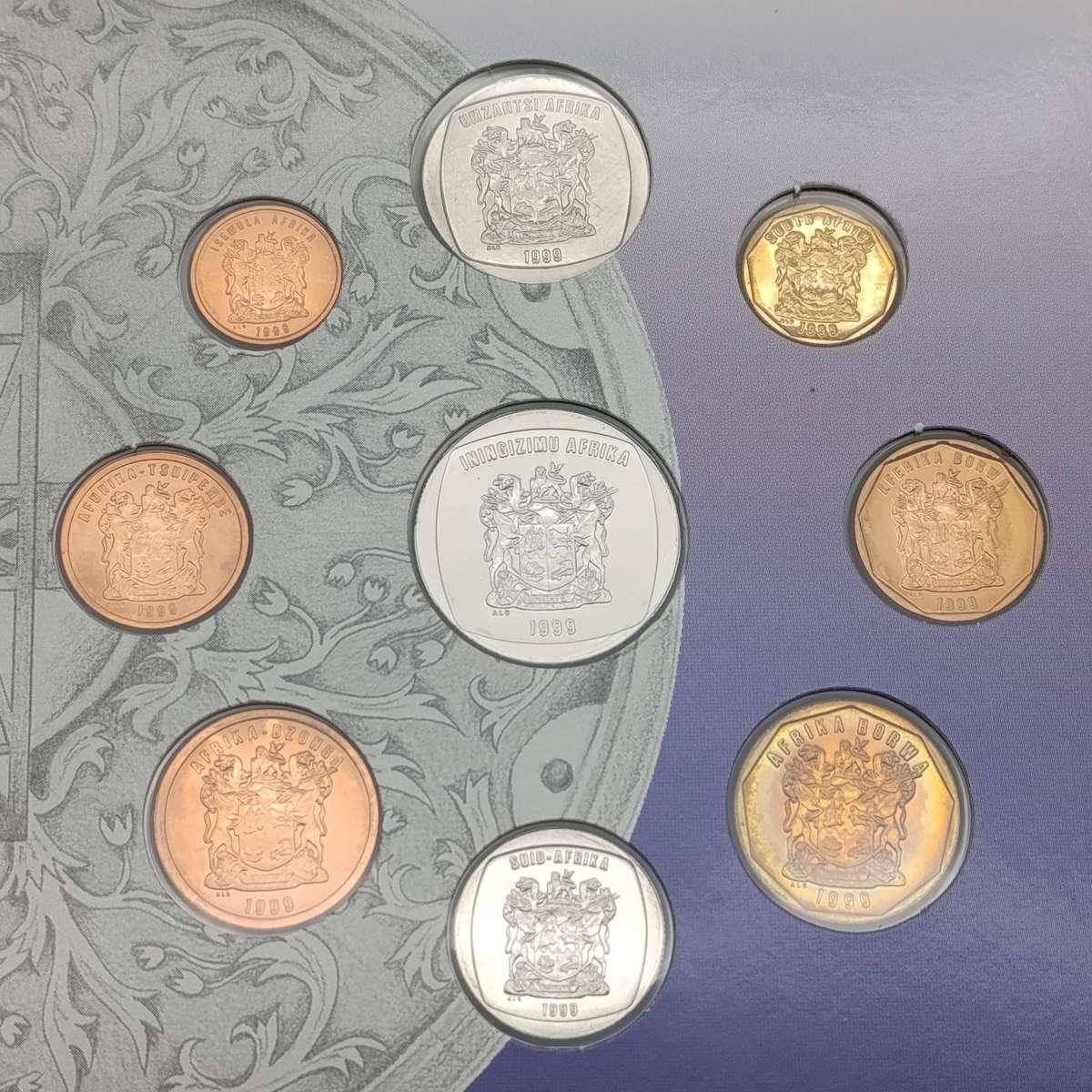 1999 South African uncirculated coin set