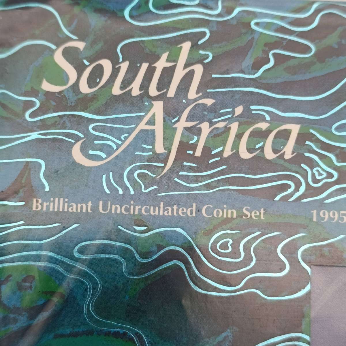 1995 South African Brilliant Uncirculated coin set - still sealed