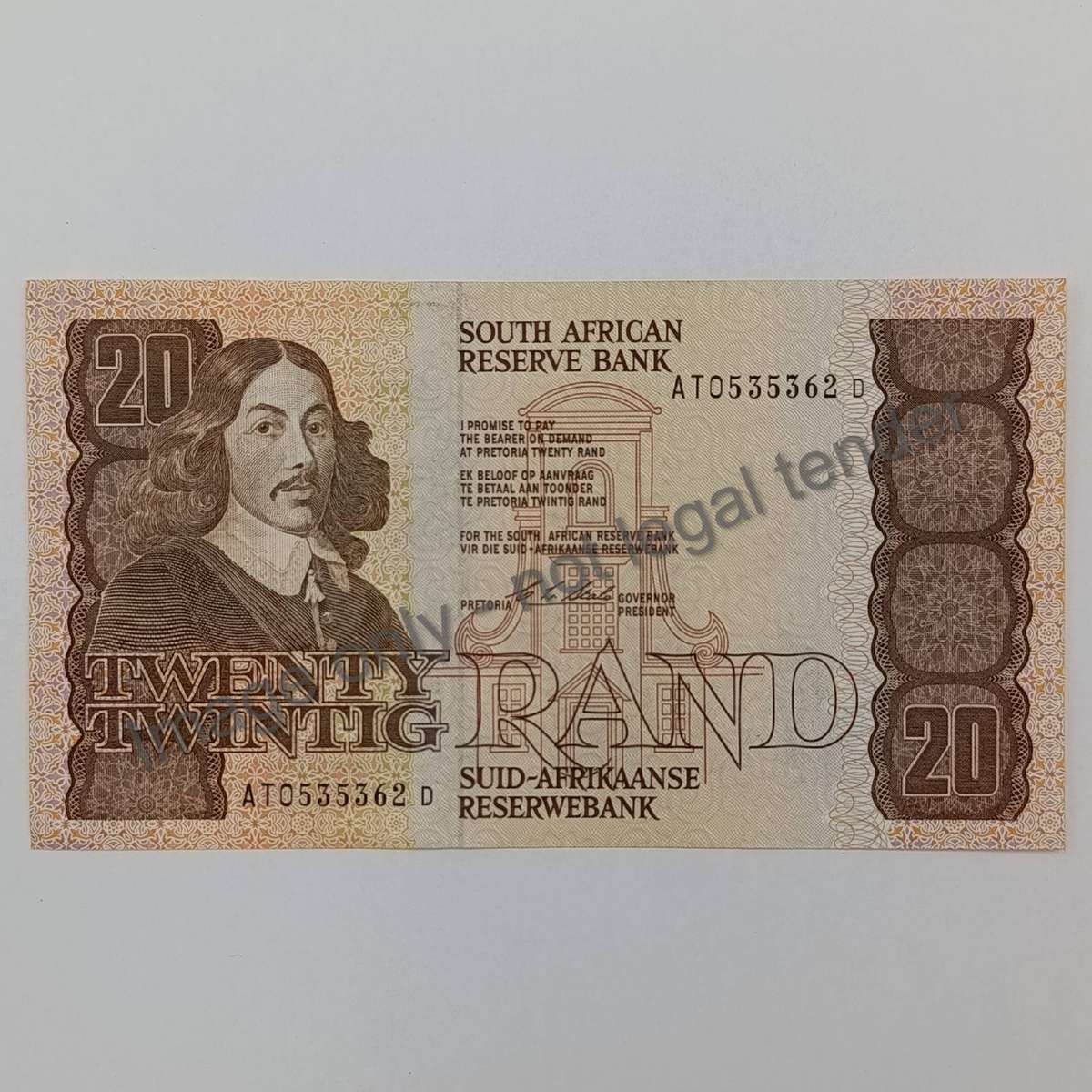 CL Stals First Issue R20 banknotes lot of 4 - 56,58,60,62 uncirculated