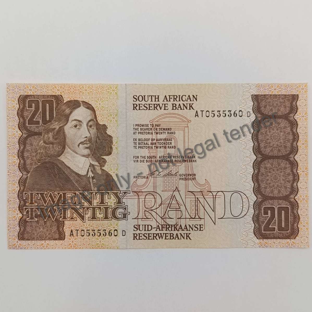 CL Stals First Issue R20 banknotes lot of 4 - 56,58,60,62 uncirculated