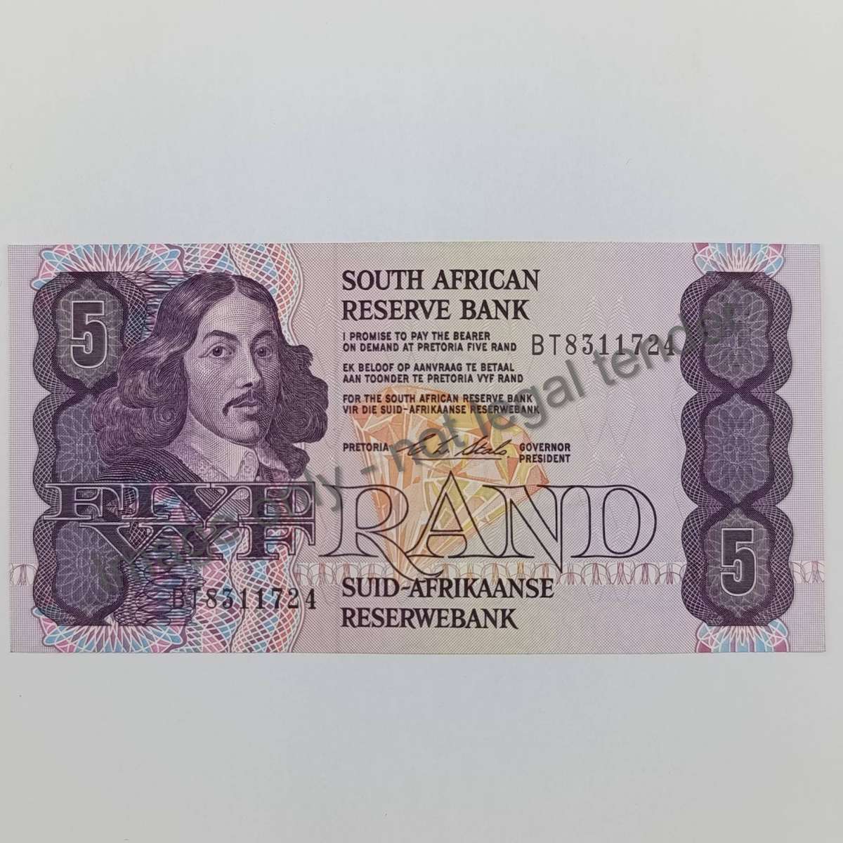 CL Stals Pair of R5 banknotes with consecutive numbers - uncirculated