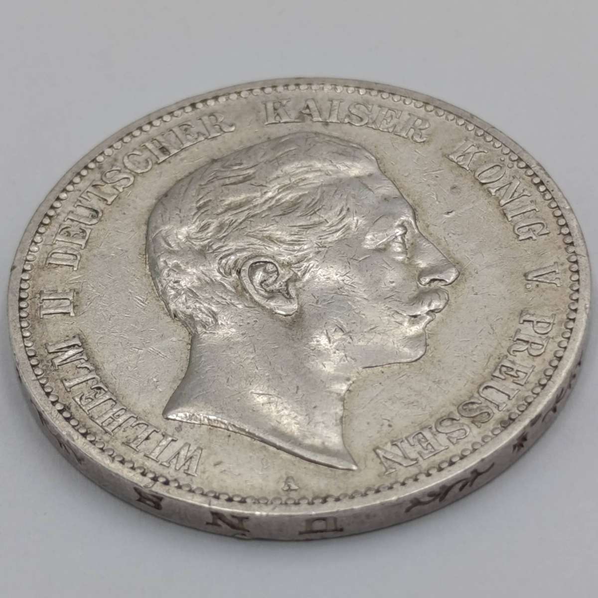1903 A German Prussia 5 Mark XF