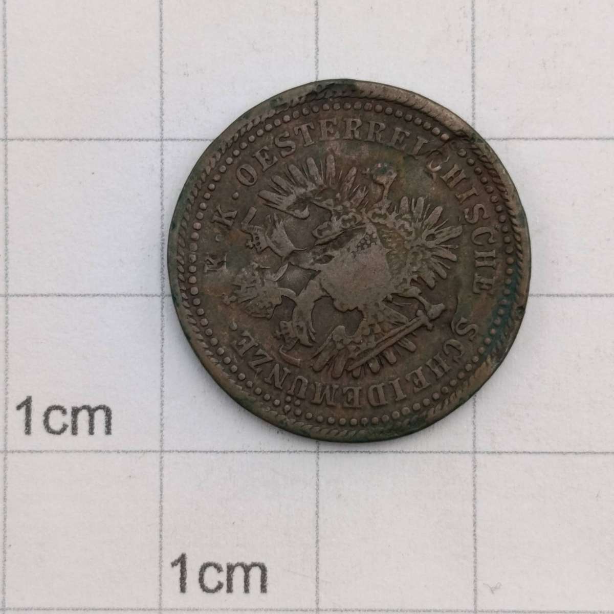 1851 A 1 Kreuzer Austria