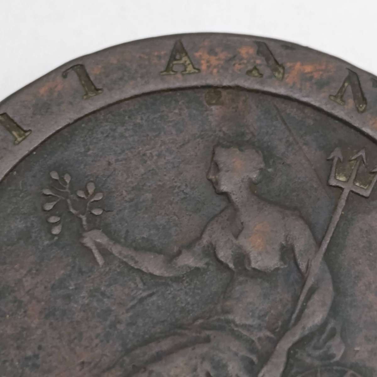 Great Britain 1797 Penny Coin VF+/XF - Historical British Currency