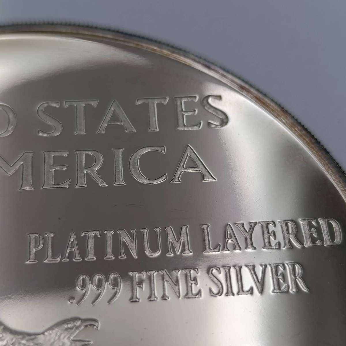 1999 USA 4oz fine silver Gaint Quarter-pound eagle $100 coin in box with certificate