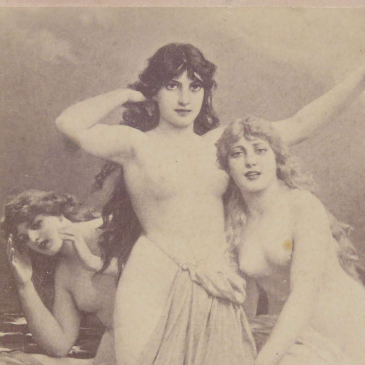 French Collection Universelle early 1900`s nude photo card